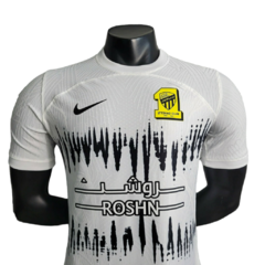Camisa Al-Ittihad III 23/24 - Jogador Nike Masculina - Branca com detalhes em preto e amarelo na internet