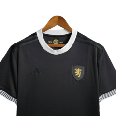 Camisa Escócia 150 Anos 23/24 Torcedor Adidas Masculina - Preta com detalhes em branco - Lux Imprts | CAMISAS DE FUTEBOL E BASQUETE
