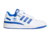 Tênis Adidas Forum Low "White/Royal Blue"