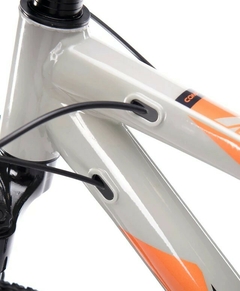 Bicicleta Sense Fun Comp 2024 - Cinza e Laranja - Pedal Bikes