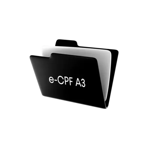 Certificado Digital e-CPF A3 - 1 Ano - Somente Certificado