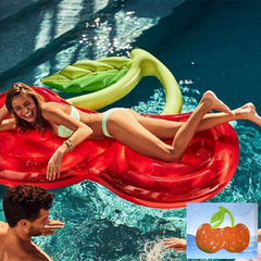 Inflable Cherry para pileta grande 1.5m x 0.8m - Palacios Store
