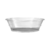 ENSALADERA PLASTIVAS GENOA MEDIANA CRISTAL x 100 - comprar online