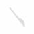 CUCHILLOS BLANCOS PLASTICOS DE OFERTA x 850