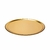 PLATO DE CARTON DORADO x 50 - comprar online