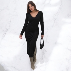 Vestido morley frizado