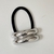 Pony cuff doble plata