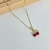 Cadena Cherry gold