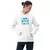 Hoodie blanca - Love Never Fails - Unisex - comprar en línea