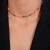 Chocker Dourada Colorida com Extensor - comprar online
