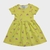 Vestido Curto Para Menina Amarelo-Frutinhas Tamanho do 1 ao 3 Malwee