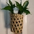 Cachepot de palha 16x12 - comprar online