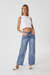 Wide Leg Raven Low Waist Blue - comprar online