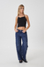 Wide Leg Raven Low Waist Deep Blue - comprar online