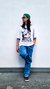 Remera Oversize Michi en internet