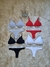 Conjunto triángulo soft de algodón CK