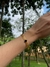 Bracelete Trevo Dourado - A prova d'água