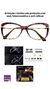 Armação Feminina Óculos Quadrado Acetato 3D De Grau - comprar online