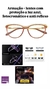 Armação Feminina Óculos Acetato Rosa - comprar online