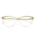 Armação Feminina Óculos Oval Acetato Transparente