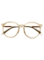 Armação Feminina Óculos Acetato Redonda - comprar online