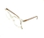 Armação Feminina Óculos Acetato Transparente - comprar online