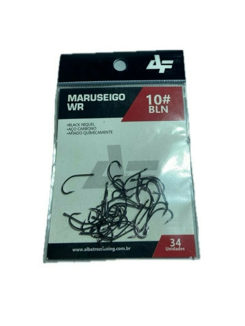 Anzol Albatroz Maruseigo WR 10# (34un) - comprar online