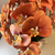 Arranjo de Orquídea Ocre Outono Com Vaso de Vidro Branco Equibana - comprar online