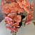 Arranjo de Orquídea Pessego Com Vaso de Vidro Prata Equibana - comprar online