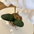 Arranjo de Orquídea Branco Puro Com Vaso de Vidro Transparente Aquário - comprar online