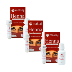 Henna para Sobrancelhas Kit C/3 Makiaj - VitaliChic