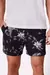 SHORT PRAIA TEXTURA ESTAMPA BLUR FLOWER - comprar online