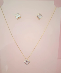 Conjunto Carre Zirconia na internet