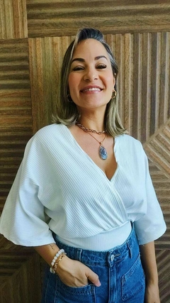 Colar Pingente Sodalita - MGaspar Acessórios