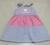 Vestido 3 Corações Alça Lilás e Rosa - Tamanho 3