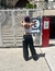 Jean black Wide Leg en internet