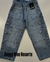 Jean Baggy recorte blue
