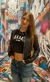 Campera corta bengalina Metal - comprar online