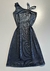 Vestido metal gris