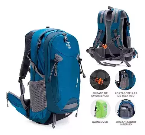 Mochila Camping Trekking Mochilero Alpine Skate 40 Lts - comprar online