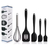 ￼Kit 5 Peças Utensílios de Cozinha Silicone Colher Espátula Fue Espátula Pequena Pincel na internet