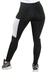 Calça Legging Elástico Tela Branca Cintura Alta Preta na internet