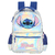 Mochila do Stitch Prata Luxcel