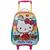 Mochila com Rodinha Hello Kitty Arco Íris