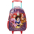 Mochila com Rodinhas das Princesas Ariel, Bella e Branca de Neve