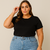 KIT CAMISETAS ALGODÃO PRETO E BRANCO - loja online
