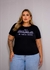 TSHIRT MANGA CURTA ALL GIRLS EM ALGODÃO PRETA na internet