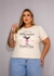 TSHIRT MANGA CURTA EXPRESSO MARTINI EM ALGODÃO BEGE na internet
