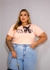 Imagem do TSHIRT VISCOLYCRA PESSEGO COM LAÇO REMOVÍVEL