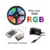Fita de Led Colorida RGB c/ Controle e Fonte